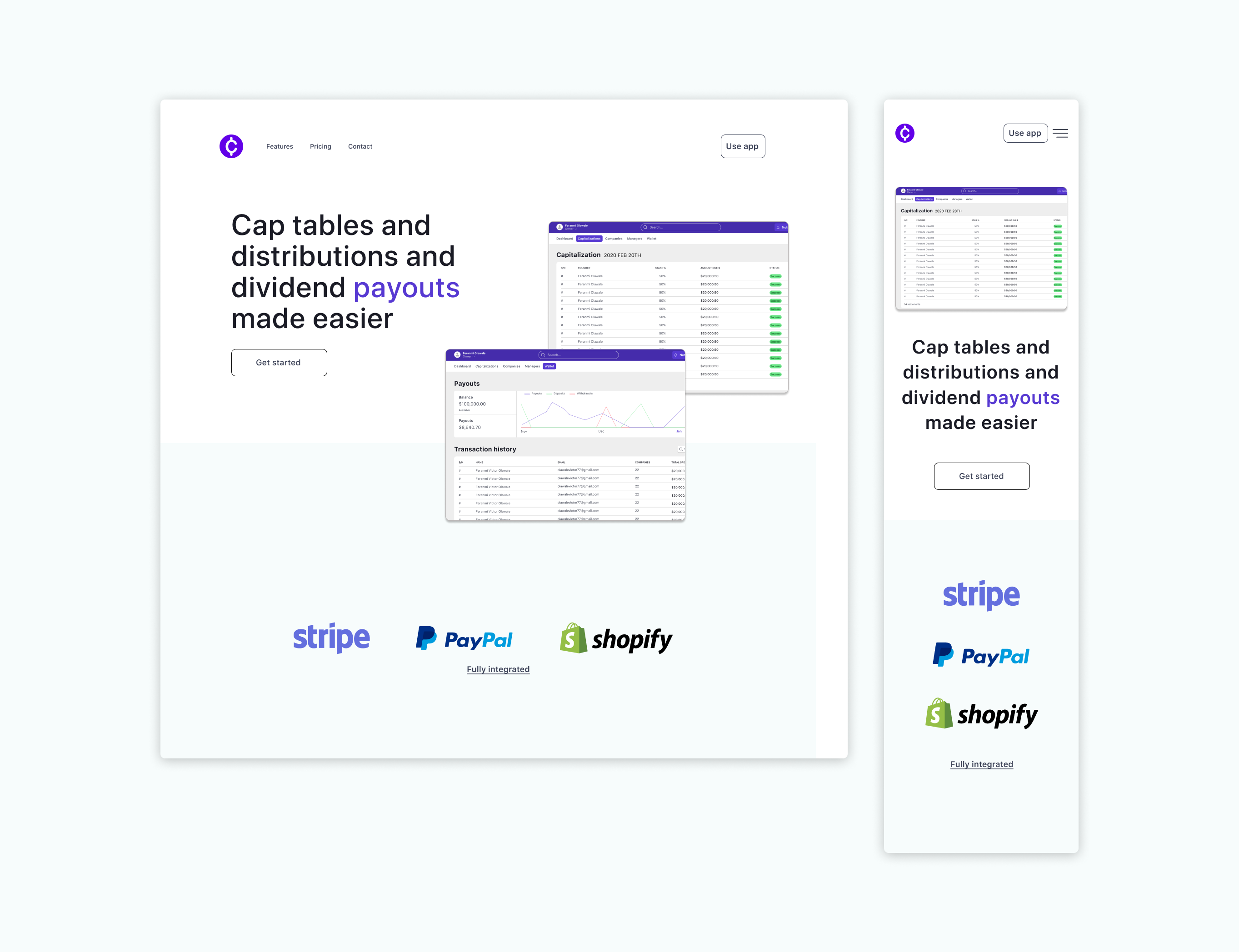 AlloCap Capitalization SaaS
